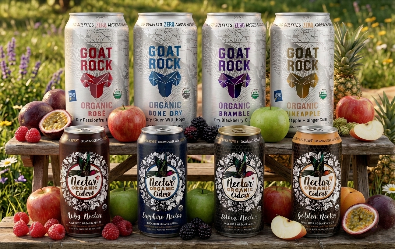 Goat Rock Cider at the beach
